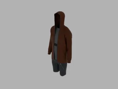 Sport Suit Low-poly 3D model 59