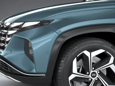 Hyundai Tucson 2021 3D model