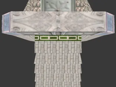 Forsaken Everland Entrance Free low-poly 3D model