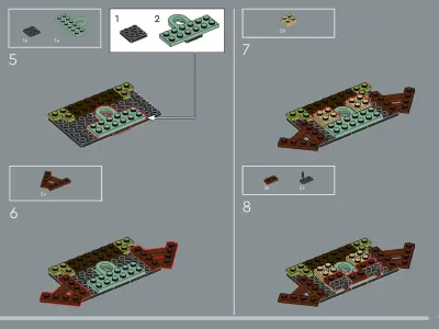 Wikibricks3D - 10340 Wreath 3D print model