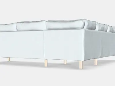 PARUP Corner sofa 4-seat 2 3D model