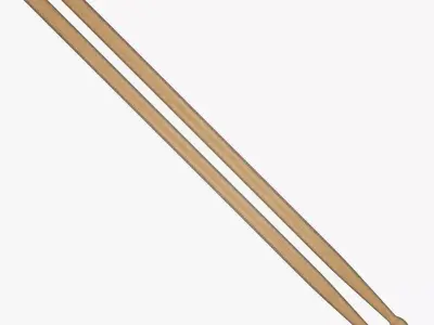 Drum Sticks 3D model