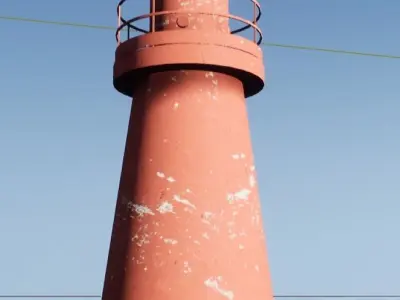 Lighthouse Model optimized Unreal Engine 4  Low-poly 3D model