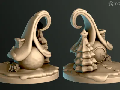 Christmas Pack 01 - Collection 3D print model