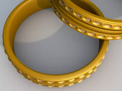 Rings 3D model