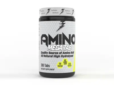 Protein Powder 3D model