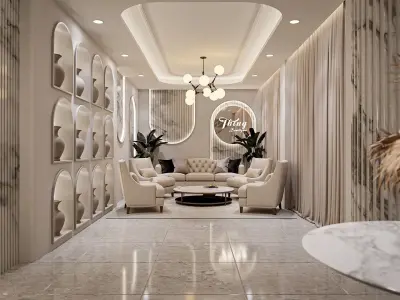 Clothing Store - Modern Style Blender - Fbx - Obj 3D model