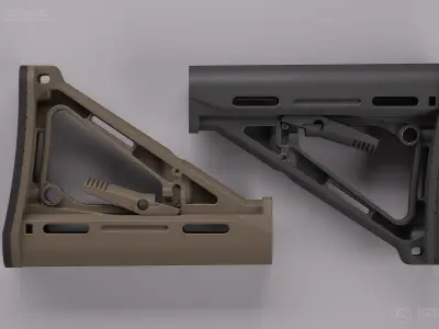 Stock LCT - AAA 3D Asset - Game Ready Low-poly 3D model