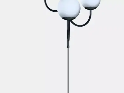 SIMRISHAMN Pendant lamp 3-armed 3D model