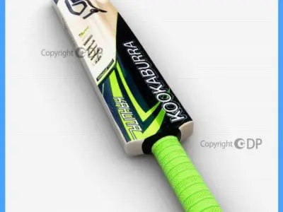 Cricket Bat 92 3D model