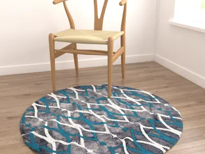 Rugs No 711 Low-poly 3D model