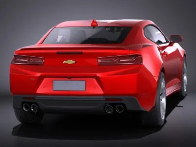 Chevrolet Camaro 2016 VRAY 3D model