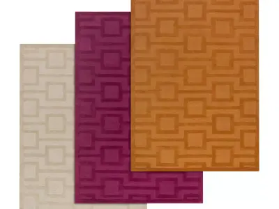 Rug Set 1156 3D model