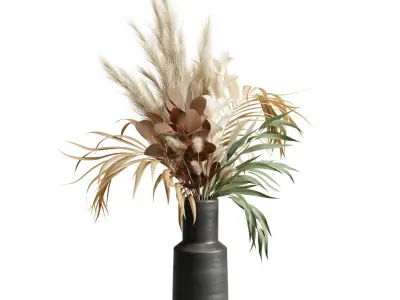 Dry Bouquet Deco 08 3D model