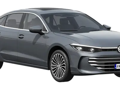 Volkswagen Passat Pro 2025 3D model