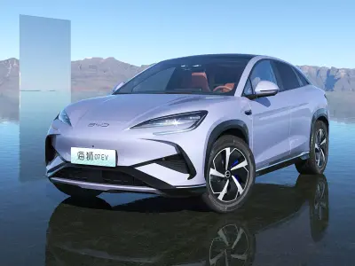 2025 BYD Sea lion 07 EV with interior 3D model