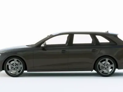 Audi A4 Avant 2020 3D model