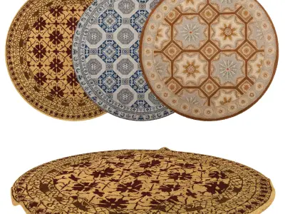 Rugs No 625 Low-poly 3D model