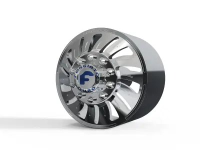 FRONT forgiato Turbinata DURO DUALLY WHEEL 3D print model