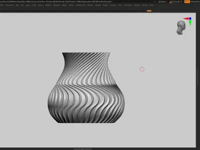 vase 3d print 368 3D print model
