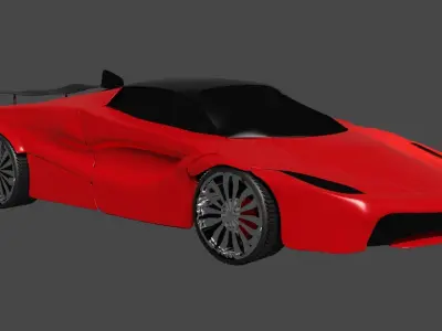 Dream Supercar  3D model