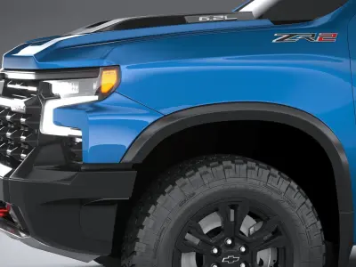 Chevrolet Silverado ZR2 CG 2022 3D model