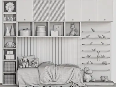 decorative set 45 3D model