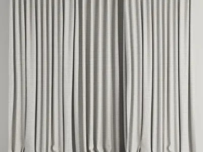 Curtain Set M11 3D model