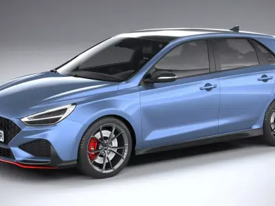 Hyundai i30 N 2021 3D model
