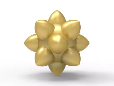 Disdyakis Dodecahedron 3D print model