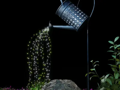 Landscape lamp 3D model