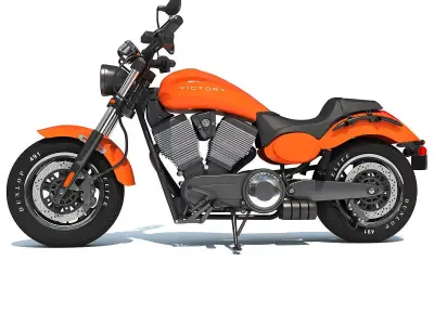 Polaris Victory Judge Motorcycle 3D model