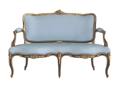 Elegance loveseat by Modenese 3D model