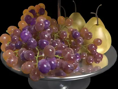 Fruit Basket 3D model