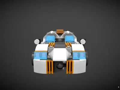 Lego Future Flyers Car 3D model