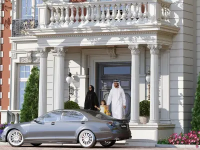 Column capital set 3D model