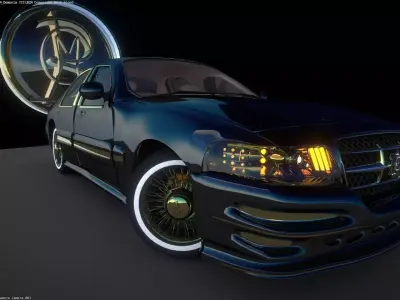 Generic Sedan - Cruiser II 3D model