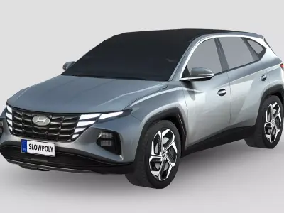 Hyundai Tucson 2021 3D model