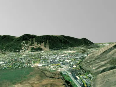 Jackson Wyoming Free 3D model