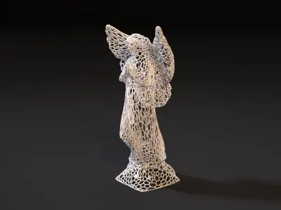 Angel statue 3D print model purchase