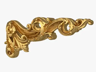 Classic decor ornament 251 3D model