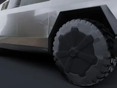 3D TESLA CYBERTRUCK 3D model