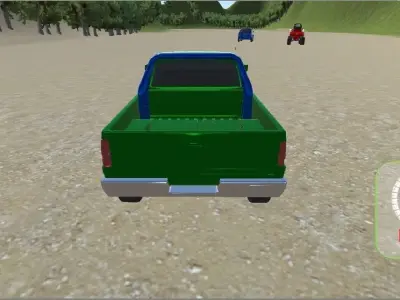 4X4 Offroad Trucks with Speedometer 3D model