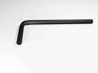 Hex Key Tool - Chave Allen Sextavada Low-poly 3D model