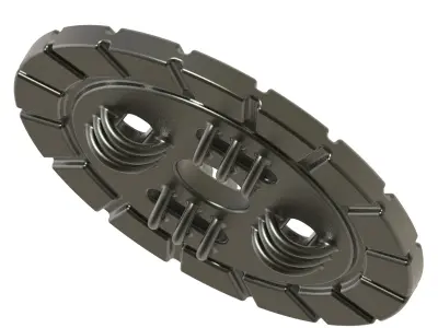 Kids Engineering Clutch Plate 3D print model