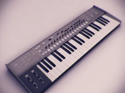 Synthesizer 3D model