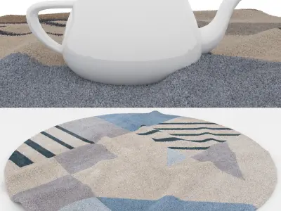 Rugs No 778 Low-poly 3D model