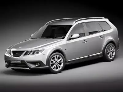 Saab 9-3x 2010 3D model