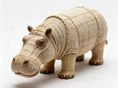 Hippopotamus 3D print model