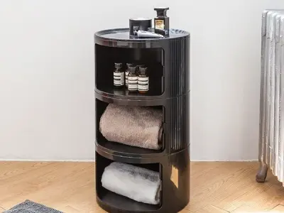 Genie Circular Storage Cabinet 3D model
